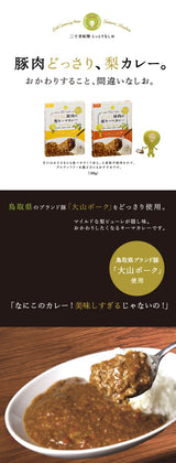 どっさり豚肉の梨キーマカレー【中辛 4個】
